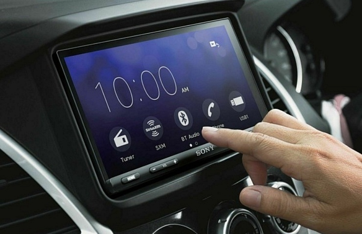 Sony's aftermarket head unit for Apple