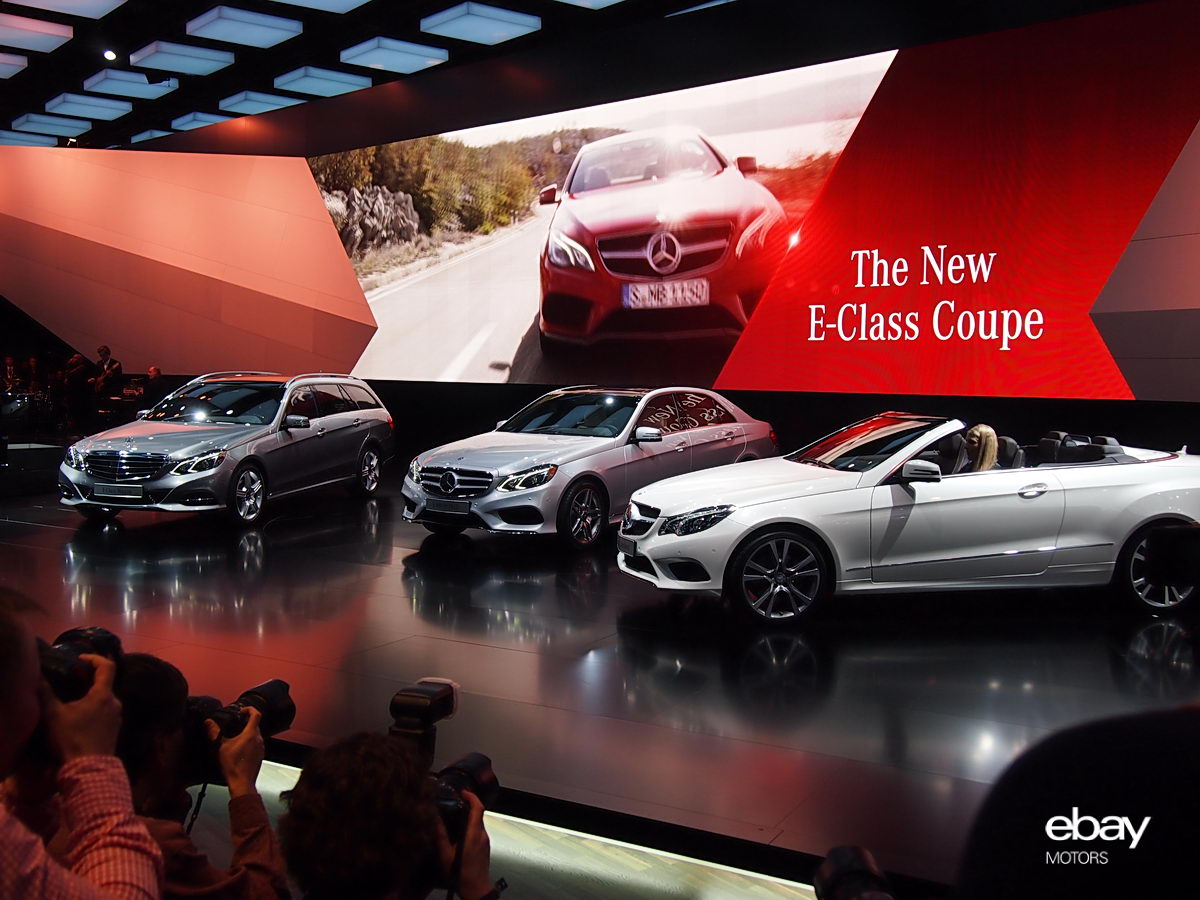 World Debut of 2014 Mercedes Benz E Class eBay Motors Blog