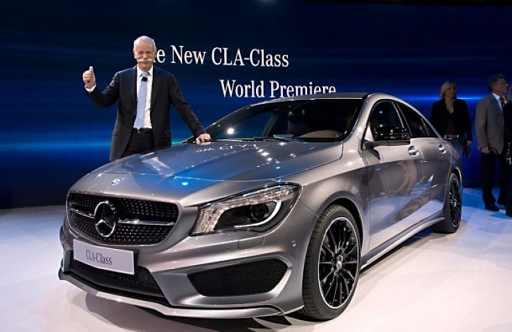 Mercedes-Benz CLA-Class presented at NAIAS Detroit