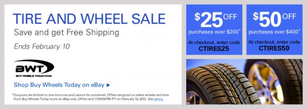 Industry buying coupon code hotsell for tyres