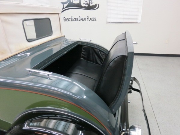 1931 Willys Six rumble seat