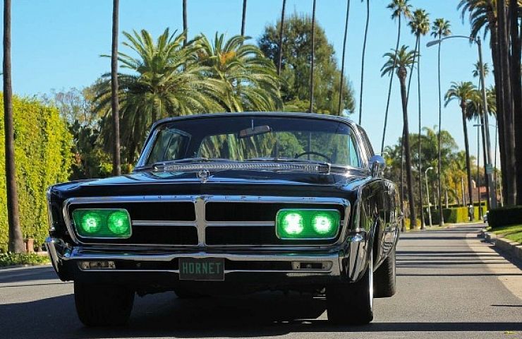 1965 Imperial Crown Sedan Green Hornet Black Beauty