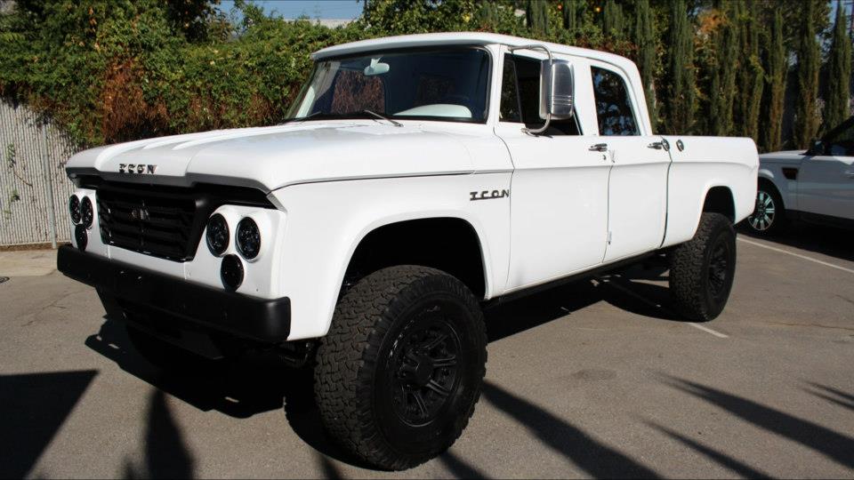 Icon 1965 Dodge D200 Crew Cab Recreation Ebay Motors Blog
