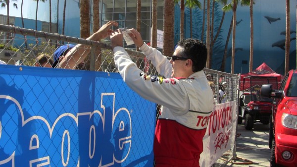 Adam Carolla at Toyota Grand Prix Long Beach