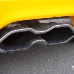 2013 Ford Focus ST shaped exhaust tip
