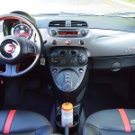 Fiat 500e interior