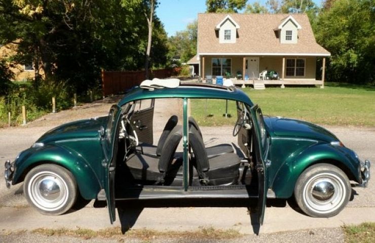 1965 VW Beetle 4-door push-pull