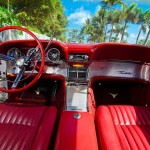 1961 Ford Thunderbird convertible interior