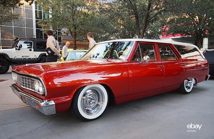 1964 Chevrolet Chevelle wagon at 2013 SEMA Show