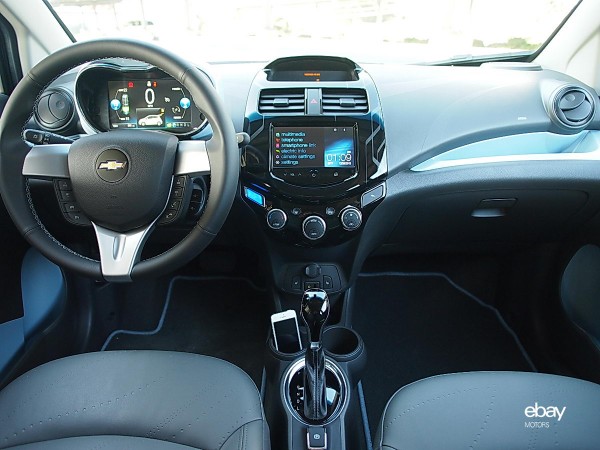 Chevy Spark EV interior