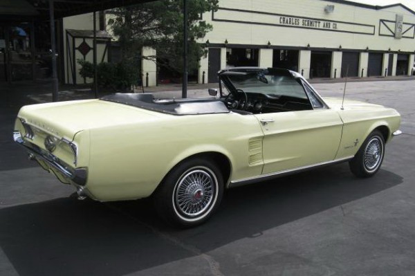 1967 ford mustang convertible