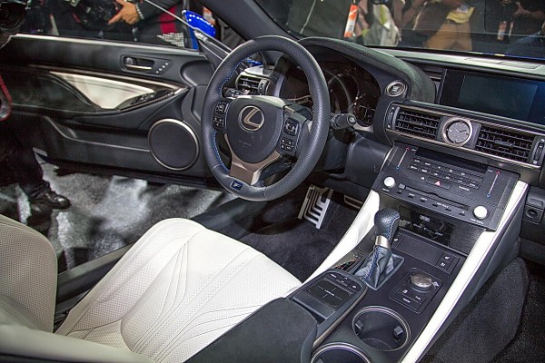 Lexus RC F interior | 2014 NAIAS
