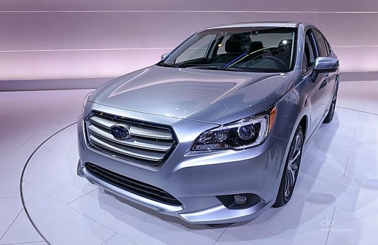 World debut of 2015 Subaru Legacy at 2014 Chicago Auto Show