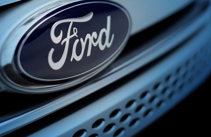 FORD blue oval badge