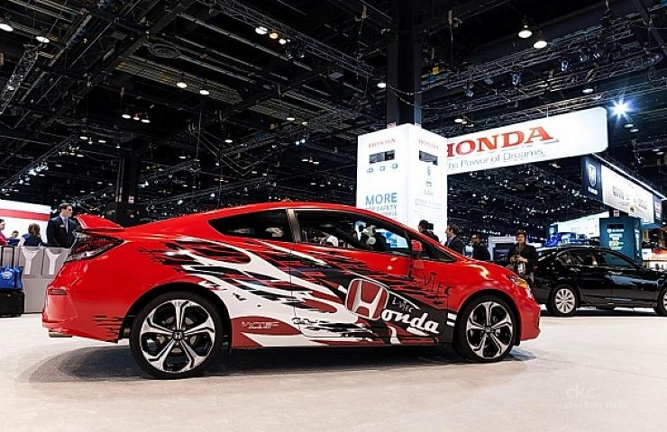 honda forza motorsport civic si design winner | chicago auto sho