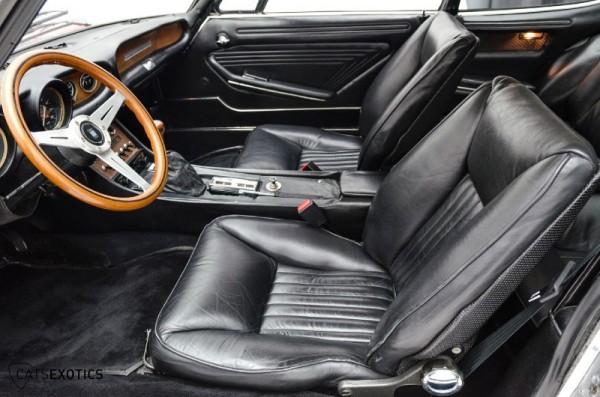 1967 Fiat Dino Coupe interior
