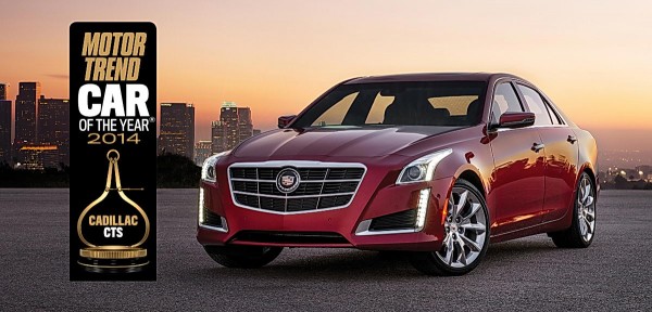 2014 Cadillac CTS Wins Motor Trend Car of the Year Award