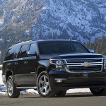 2015 Chevrolet Suburban in Black Front Passenger Side in Lake Ta