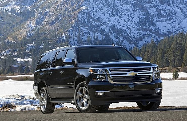 2015 Chevrolet Suburban in Black Front Passenger Side in Lake Ta