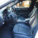 Audi A3 Sedan front seats