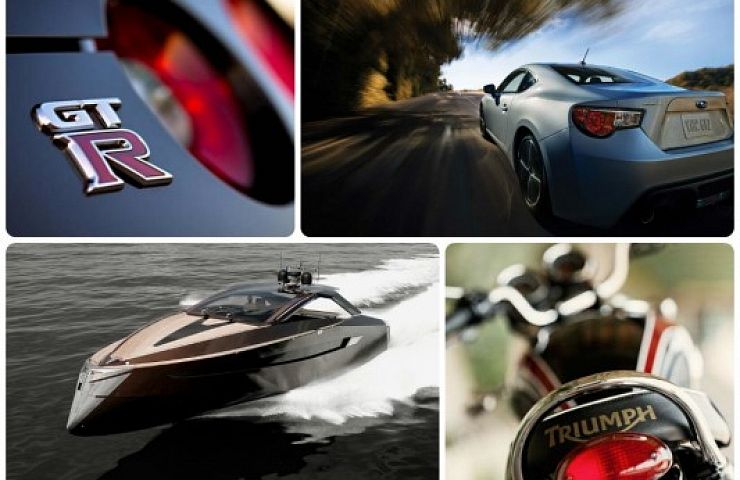 nissan gtr subaru brz art of kinetic hedonistic triumph bonneville