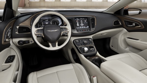 2015 Chrysler 200C interior