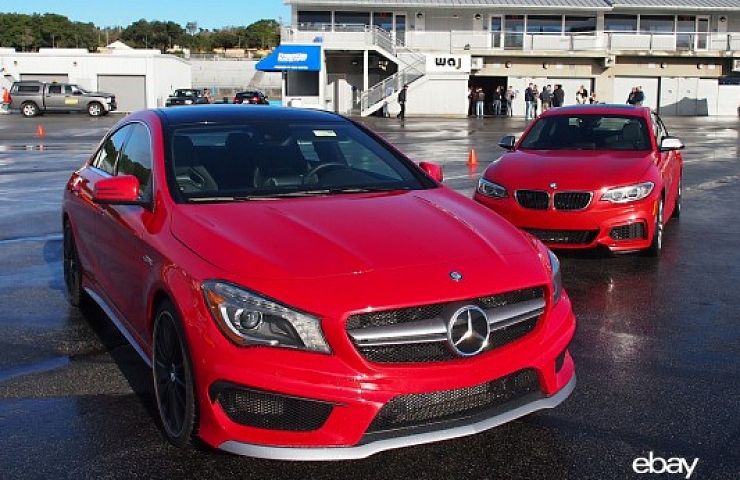 mercedes amg cla45 vs bmw m235