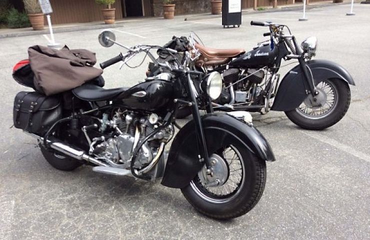 Dennis Magri and his custom built Vindian