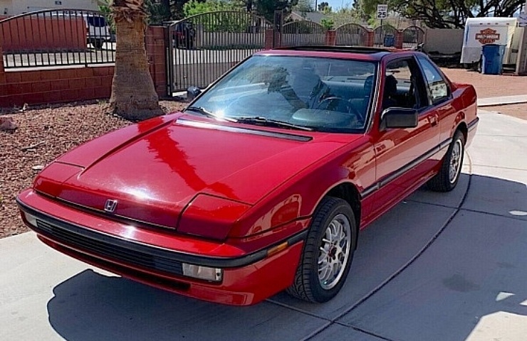 1991 Honda Prelude - left front profile - featured