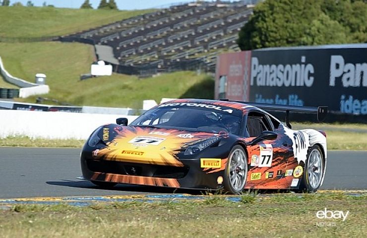 Ferrari Challenge Sonoma Raceway Harry Cheung no. 77