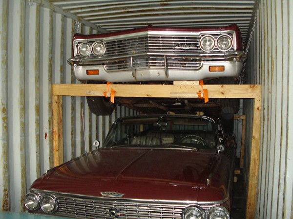 shipping classic cars in container