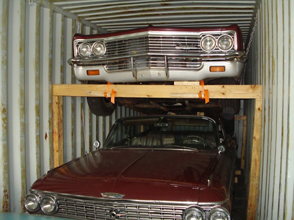 shipping classic cars in container