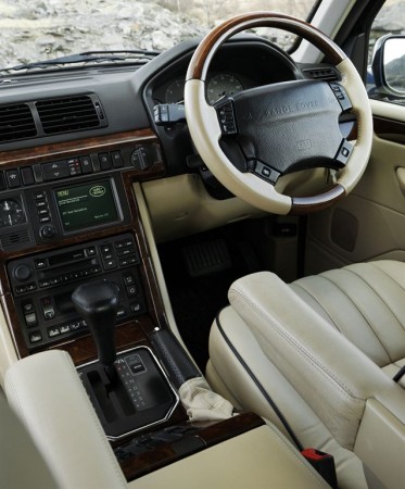 Range Rover P38 interior