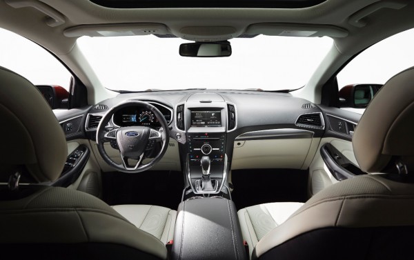 2015 ford edge titanium interior