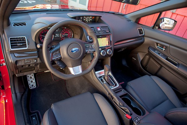 2015 Subaru WRX interior