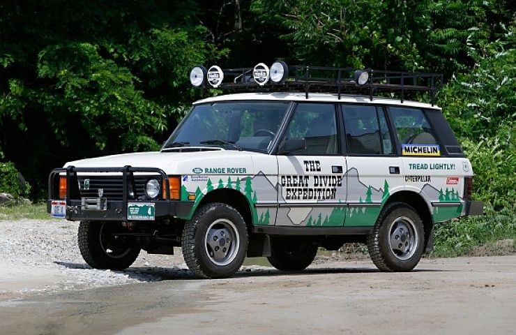 Original 1990 Range Rover Great Divide Expedition vehicle