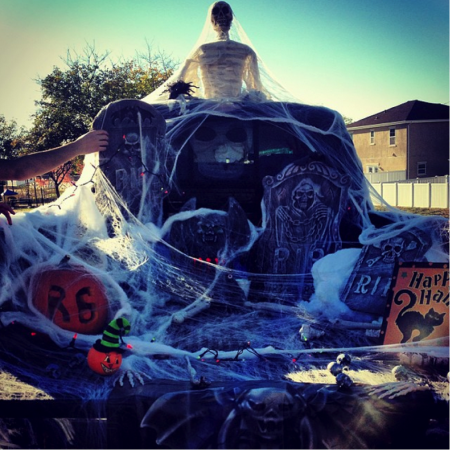 haunted graveyard