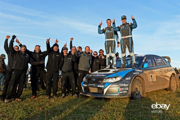 david higgins craig drew win first place at lake superior performance rally 2014