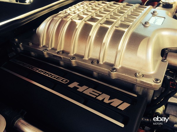 6.2-liter supercharged HEMI® Hellcat V8