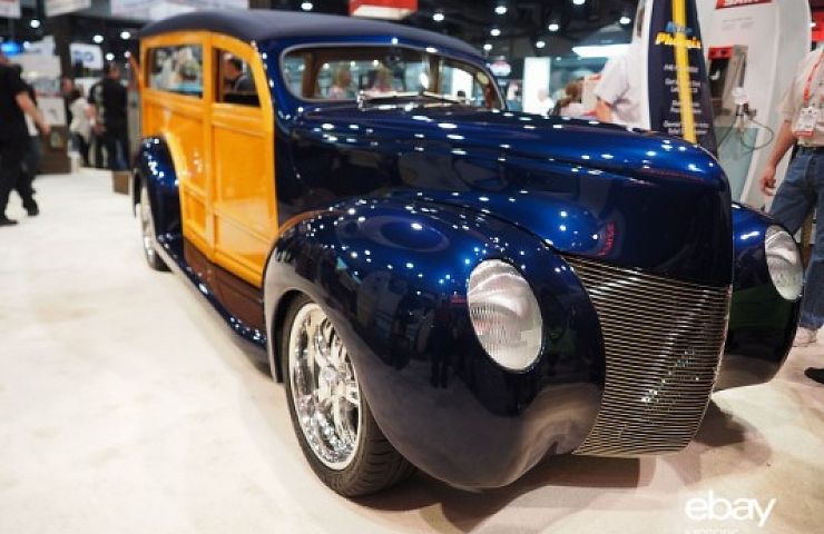 1940 Ford Woodie - Blue Phoenix