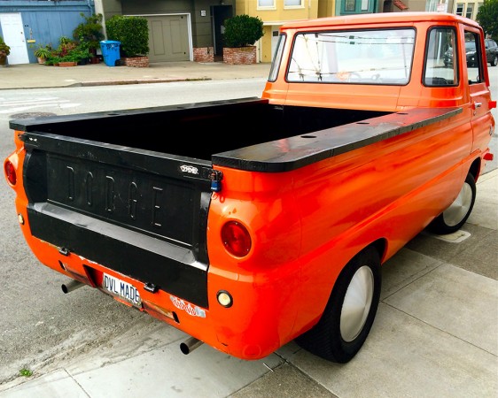 Custom 1968 Dodge A100 Pickup - Orange Crush