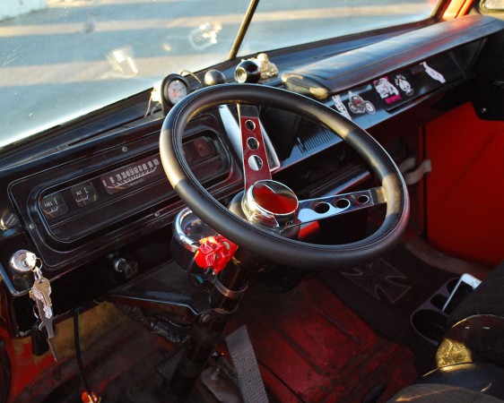 Custom 1968 Dodge A100 Pickup - Orange Crush