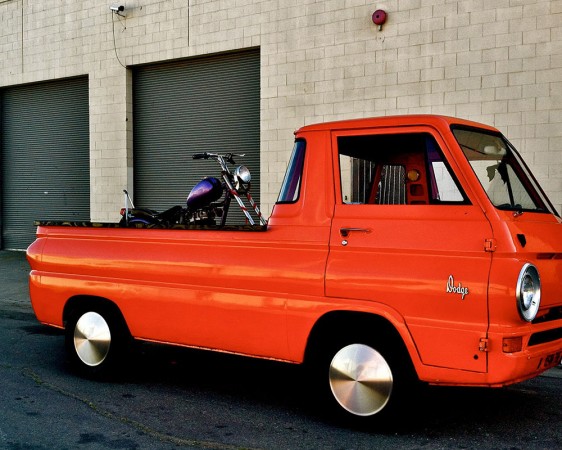 Custom 1968 Dodge A100 Pickup - Orange Crush