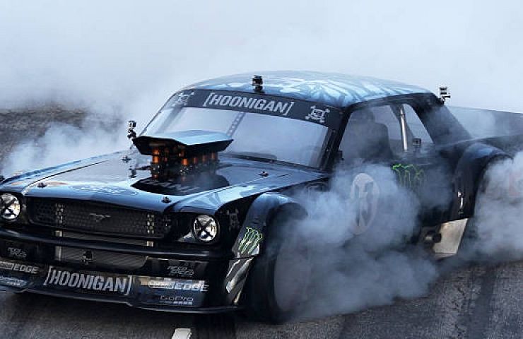 ken block rtr mustang gymkhana 7