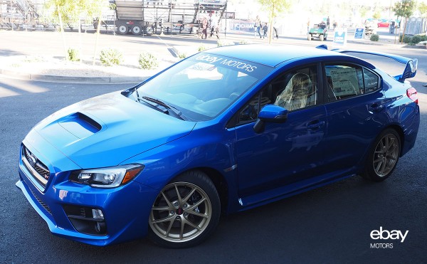 ebay garage subaru sweepstakes grand prize 2015 Subaru WRX STI Launch Edition