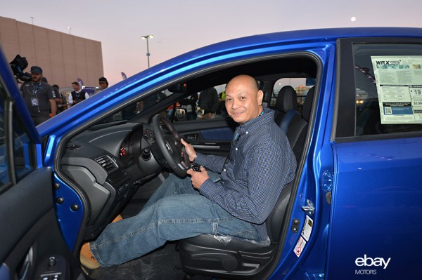 eBay Garage Subaru Sweepstakes Winner