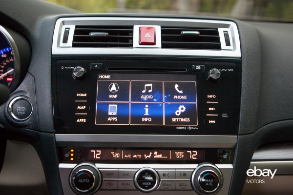 2015 Subaru Legacy infotainment system