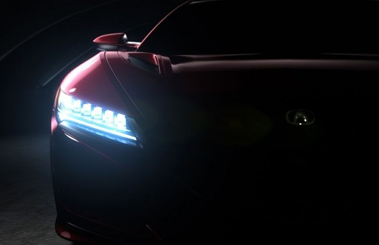 Acura NSX Production Model Teaser Image