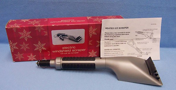 heated ice scraper