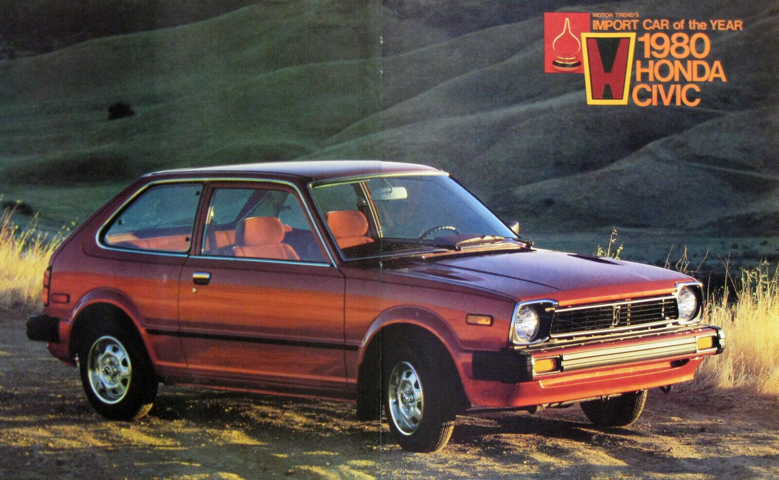 Motor Trend named the 1980 Civic as "import car of the year."
